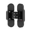 Скрытая петля ARCHIE / SILLUR 110х30-3D-BLACK, Черный матовый
