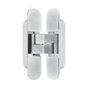 Скрытая петля ARCHIE / SILLUR 115х23-3D-M.CHROME, Матовый хром