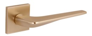 Дверная ручка Bussare BRAVO A-45-40 W.GOLD, Валлийское золото