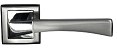 Накладка дверная Bussare STRICTO A-16-30 CHROME/S.CHROME, Хром/хром матовый
