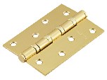 Петля дверная Morelli MS 100X70X2.5-4BB MSG, Матовое сатинированное золото