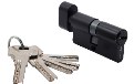 Накладка дверная Morelli HS 60CK BL, Черный Перфорированный ключ