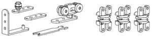Система для раздвижных дверей Morelli Innovation SLIDING SET BOOK 40kg или SLIDING SET 1133/1757/PI
