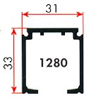 Система для раздвижных дверей Morelli Innovation ECO TRACK 1280/200