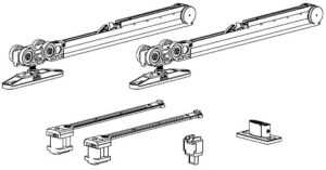 Система для раздвижных дверей Morelli Innovation SLIDING SET 3 40kg NEW