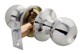 Дверная ручка Rucetti HK-01 PC, Полированный хром