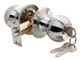 Дверная ручка Rucetti HK-01 L PC, Полированный хром