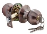 Дверная ручка Rucetti HK-01 L AC, Античная медь