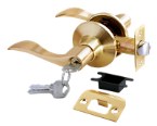 Дверная ручка Rucetti HK-03 L SG, Матовое золото