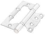 Петля дверная Rucetti RFH-100*75*2,5 W, Белый