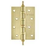 Петля универсальная IN4400UA-BL SB (4BB/A/BL 100x75x2,5) мат. золото БЛИСТЕР — FUARO