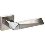 Ручка раздельная K.DM51.DIAMOND (DIAMOND DM) SN/CP-3 матовый никель/хром — FUARO