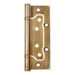 Петля универсальная без врезки IN5200W CFB (200-2B 125x2,5) кофе глянец — PUNTO