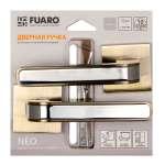 Ручка раздельная NEO DM/HD ABG/CP-6 зеленая бронза/хром — FUARO