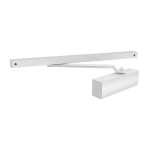 Доводчик дверной со скользящей тягой DCSLIDER85 (DCS-85) WH (белый) — ARMADILLO