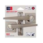 Ручка раздельная BIO ZQ/HD SN/CP-3 матовый никель/хром — PUNTO