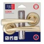 Ручка раздельная LM/A R.TL54.CODA/HD SG/GP-4 матовое золото/золото — PUNTO