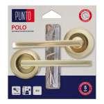 Ручка раздельная LM/A R.TL54.POLO/HD SG/GP-4 матовое золото/золото — PUNTO