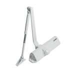 Доводчик дверной DC20-5/TS-68 WH до 110 кг (белый) — FUARO
